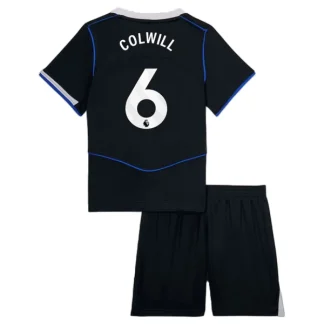 Chelsea FC Barn Tredjeställ 2025/26 Levi Colwill 6 Kortärmad Tröja + Shorts