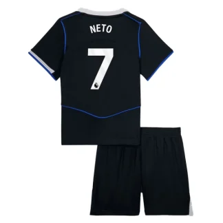 Chelsea FC Barn Tredjeställ 2025/26 Pedro Neto 7 Kortärmad Tröja + Shorts