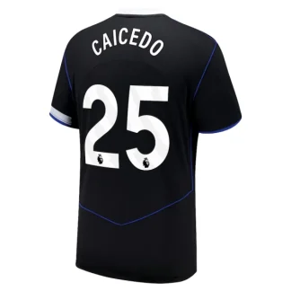 Chelsea FC Herr Tredjetröja 2025/26 Moisés Caicedo 25 Kortärmad Fotbollströja