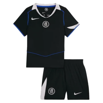 Chelsea FC Tredjeställ 2025/26 Barn Kortärmad Tröja + Shorts