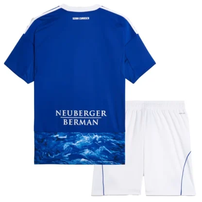 Como Barn Hemmaställ 2025/26 Kortärmad Tröja + Shorts-1