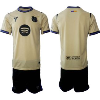 FC Barcelona Herr Bortaställ 2025/26 – Kortärmad Fotbollströja + Shorts