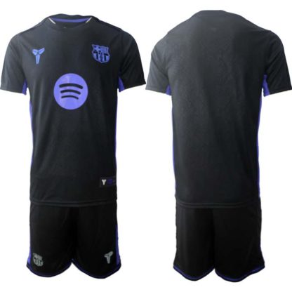 FC Barcelona x Kobe Bryant Pre-Match Bortatröja Herr 2025/26 – Kortärmad Fotbollströja + Shorts