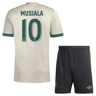 FC Bayern München Barn Oktoberfestställ 2025/26 Jamal Musiala 10 Kortärmad Tröja + Shorts