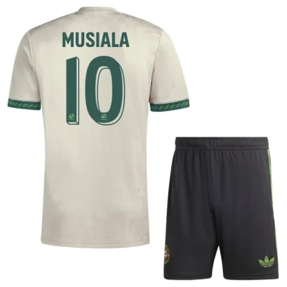 FC Bayern München Barn Oktoberfestställ 2025/26 Jamal Musiala 10 Kortärmad Tröja + Shorts
