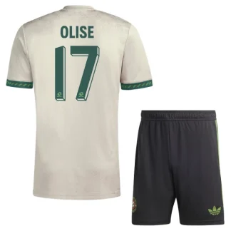 FC Bayern München Barn Oktoberfestställ 2025/26 Michael Olise 17 Kortärmad Tröja + Shorts