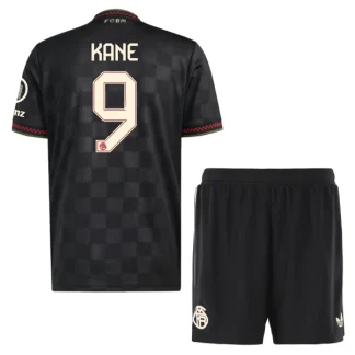 FC Bayern München Barn Tredjeställ 2025/26 – Harry Kane 9 – Kortärmad Fotbollströja + Shorts