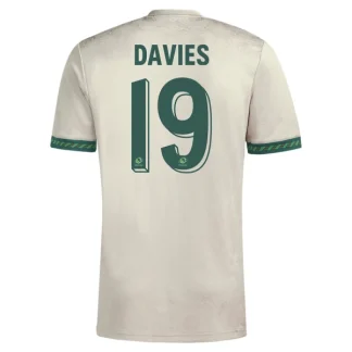 FC Bayern München Herr Oktoberfesttröja 2025/26 Alphonso Davies 19 Kortärmad Fotbollströja