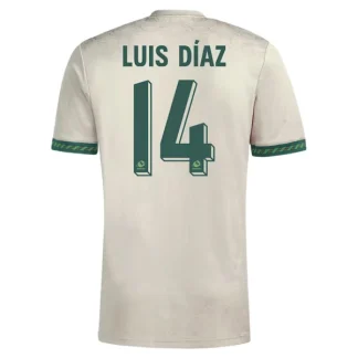 FC Bayern München Herr Oktoberfesttröja 2025/26 Luis Díaz 14 Kortärmad Fotbollströja