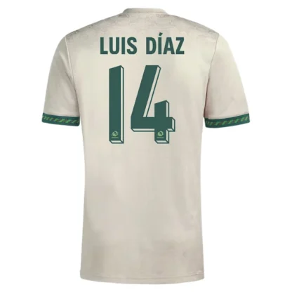 FC Bayern München Herr Oktoberfesttröja 2025/26 Luis Díaz 14 Kortärmad Fotbollströja