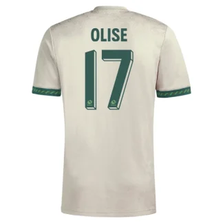 FC Bayern München Herr Oktoberfesttröja 2025/26 Michael Olise 17 Kortärmad Fotbollströja