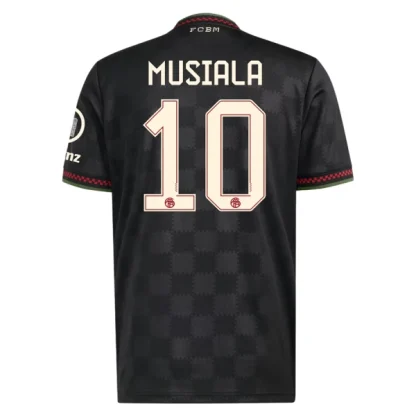 FC Bayern München Herr Tredjetröja 2025/26 – Jamal Musiala 10 – Kortärmad Fotbollströja