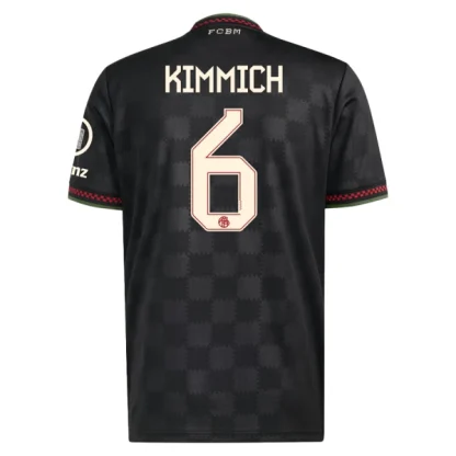 FC Bayern München Herr Tredjetröja 2025/26 – Joshua Kimmich 6 – Kortärmad Fotbollströja