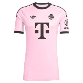 FC Bayern München Målvaktströja Herr 2025/26 Rosa Kortärmad Fotbollströja