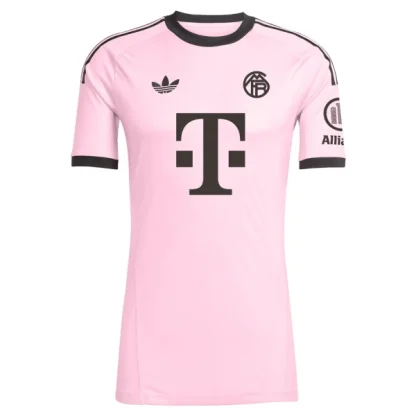 FC Bayern München Målvaktströja Herr 2025/26 Rosa Kortärmad Fotbollströja