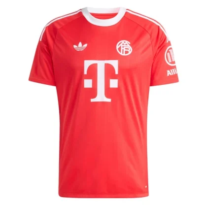 FC Bayern München Tredje Målvaktströja Herr 2025/26 Röd Kortärmad Fotbollströja