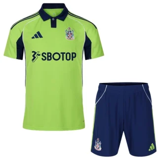 Fulham FC Barn Bortaställ 2025/26 Kortärmad Tröja + Shorts