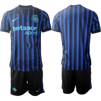 Inter Milan Herr Hemmaställ 2025/26 – Kortärmad Fotbollströja + Shorts
