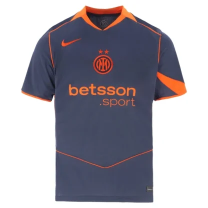 Inter Milan Tredjetröja 2025/26 Herr Kortärmad Fotbollströja