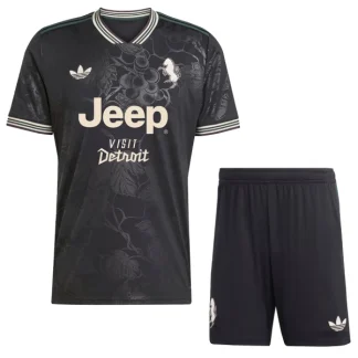Juventus Barn Tredjeställ 2025/26 Kortärmad Tröja + Shorts