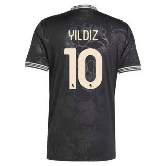 Juventus Herr Tredjetröja 2025/26 Kenan Yildiz 10 Kortärmad Fotbollströja