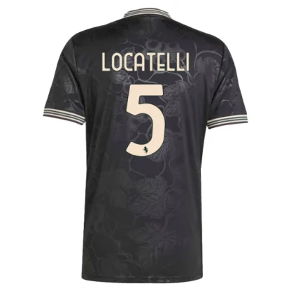 Juventus Herr Tredjetröja 2025/26 Manuel Locatelli 5 Kortärmad Fotbollströja
