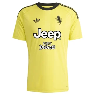 Juventus Målvaktströja Tredje Herr 2025-26 Gul Kortärmad Fotbollströja