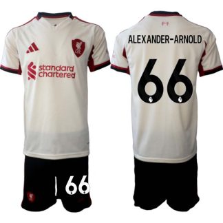 Liverpool FC Herr Bortaställ 2025/26 – Alexander-Arnold 66 – Kortärmad Fotbollströja + Shorts