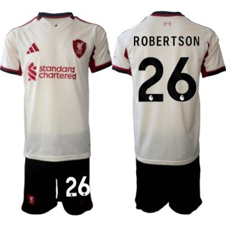 Liverpool FC Herr Bortaställ 2025/26 – Andrew Robertson 26 – Kortärmad Fotbollströja + Shorts