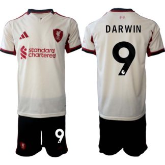 Liverpool FC Herr Bortaställ 2025/26 – Darwin Núñez 9 – Kortärmad Fotbollströja + Shorts