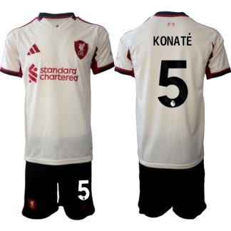 Liverpool FC Herr Bortaställ 2025/26 – Ibrahima Konaté 5 – Kortärmad Fotbollströja + Shorts