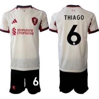 Liverpool FC Herr Bortaställ 2025/26 – Thiago Alcantara 6 – Kortärmad Fotbollströja + Shorts