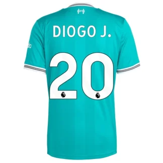 Liverpool FC Tredjetröja Herr 2025/26 Diogo Jota 20 Kortärmad Fotbollströja + Shorts