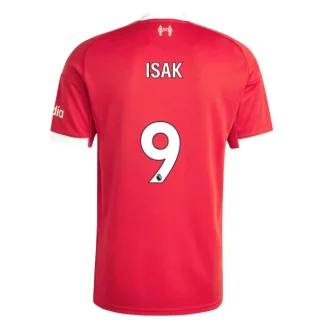 Liverpool Hemmatröja Herr 2025/26 Alexander Isak 9 Kortärmad Fotbollströja