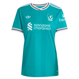 Liverpool Tredjetröja Dam 2025/26 Kortärmad Fotbollströja