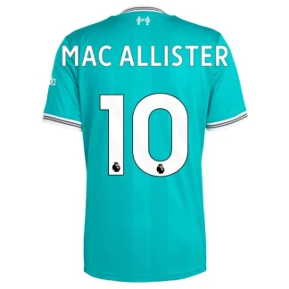 Liverpool Tredjetröja Herr 2025/26 Alexis Mac Allister 10 Kortärmad Fotbollströja + Shorts