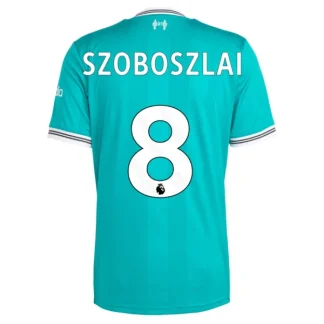 Liverpool Tredjetröja Herr 2025/26 Dominik Szoboszlai 8 Kortärmad Fotbollströja + Shorts