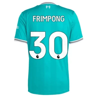 Liverpool Tredjetröja Herr 2025/26 Jeremie Frimpong 30 Kortärmad Fotbollströja + Shorts