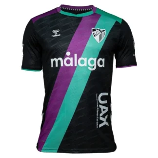 Málaga Herr Bortatröja 2025/26 Kortärmad Fotbollströja