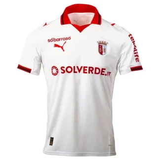 SC Braga Herr Bortatröja 2025/26 Kortärmad Fotbollströja