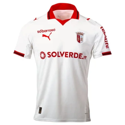 SC Braga Herr Bortatröja 2025/26 Kortärmad Fotbollströja