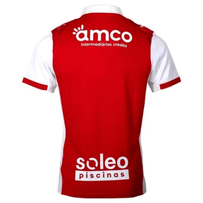 SC Braga Herr Hemmatröja 2025/26 Kortärmad Fotbollströja-1