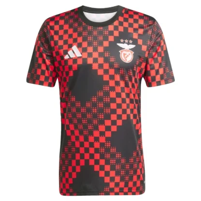 SL Benfica Pre-Match Tröja Herr 2025/26 Kortärmad Fotbollströja