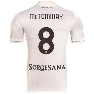 SSC Napoli Herr Bortatröja 2025/26 Scott McTominay 8 Kortärmad Fotbollströja