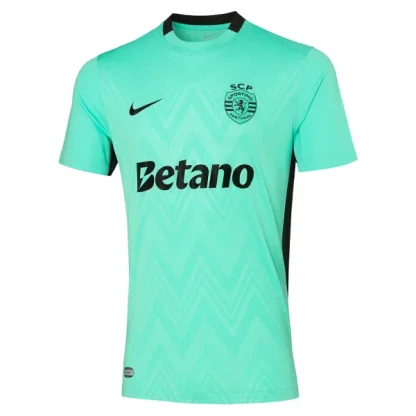 Sporting CP Herr Tredjetröja 2025/26 Kortärmad Fotbollströja