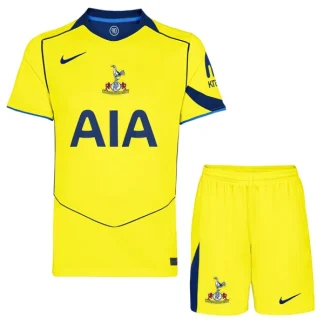 Tottenham Hotspur Barn Tredjeställ 2025/26 Kortärmad Tröja + Shorts