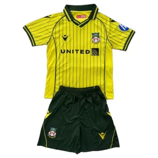 Wrexham Barn Bortaställ 2025/26 Kortärmad Tröja + Shorts