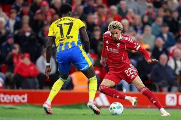 Liverpool 2-1 Southampton, Isak gjorde sitt debutmål