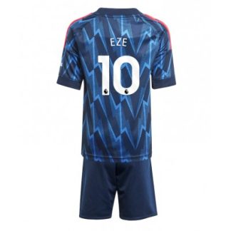 Arsenal Barn Bortaställ 2025/26 Eberechi Eze 10 Kortärmad Tröja + Shorts