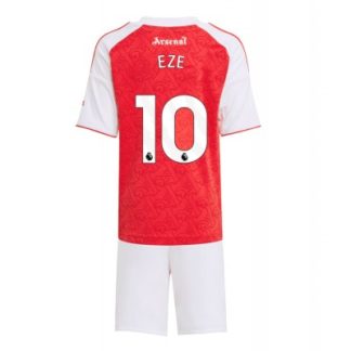 Arsenal Barn Hemmaställ 2025/26 Eberechi Eze 10 Kortärmad Tröja + Shorts